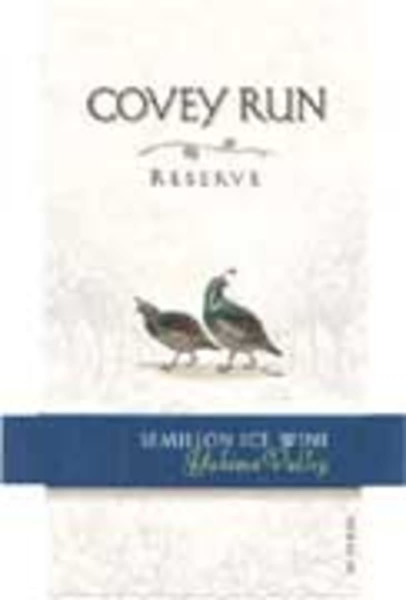 Covey Run Reserve Semillon Ice Wine (half-bottle) 2005 Front Label