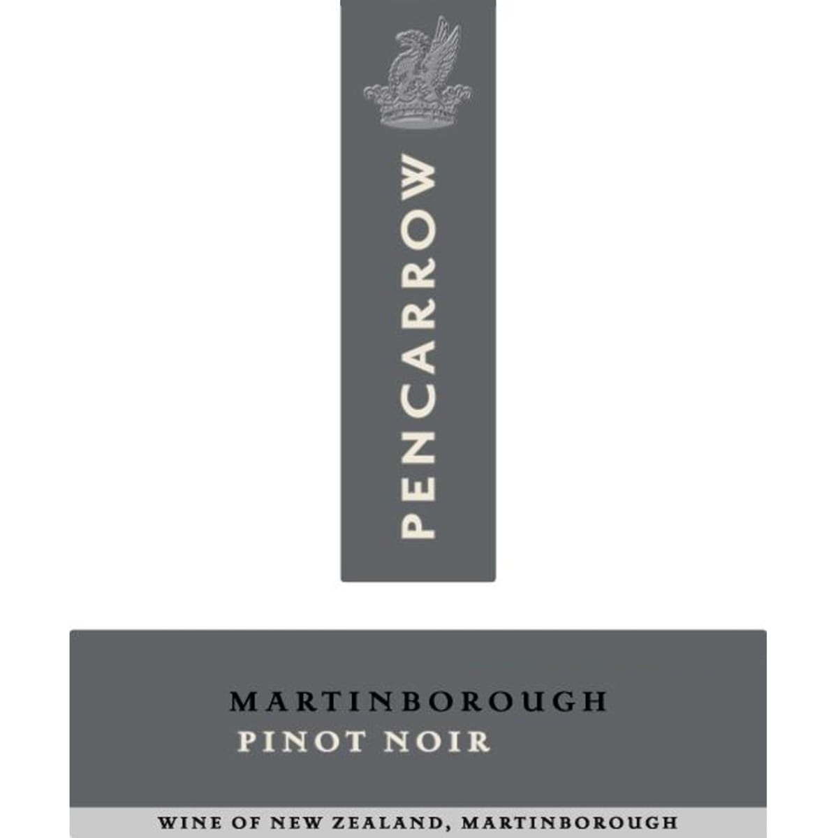 Pencarrow Pinot Noir 2006 Front Label