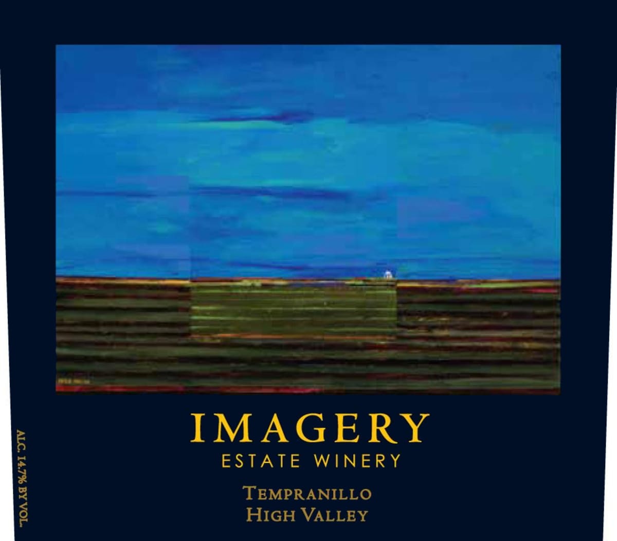 Imagery Estate Winery Tempranillo 2011 Front Label