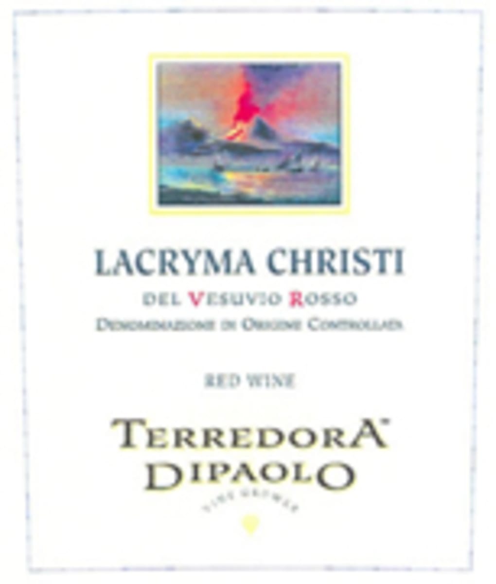 Terredora di Paolo Lacryma Christi del Vesuvio Rosso 2006 Front Label