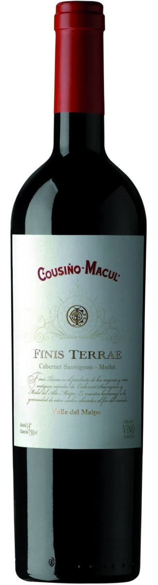 Cousino Macul Finis Terrae 2014  Front Bottle Shot
