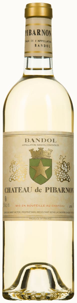 Chateau de Pibarnon Bandol Blanc 2017  Front Bottle Shot