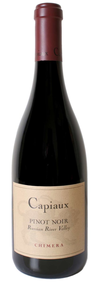 Capiaux Cellars Chimera Pinot Noir 2022  Front Bottle Shot