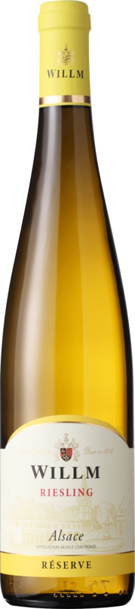 Willm Reserve Riesling 2017 Front Bottle Shot