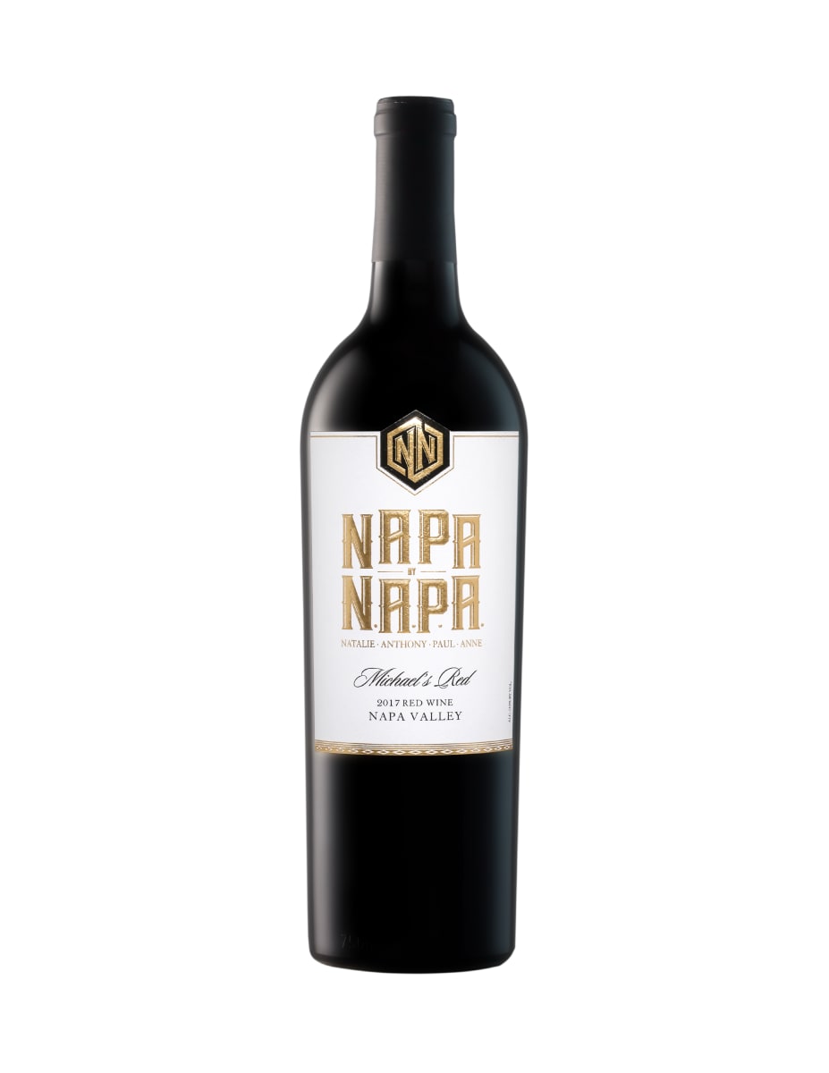 Napa by N.A.P.A Michael's Red Blend 2017  Front Bottle Shot