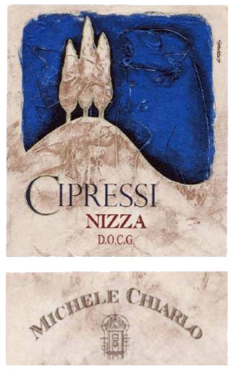 Michele Chiarlo Nizza Cipressi Barbera 2015  Front Label