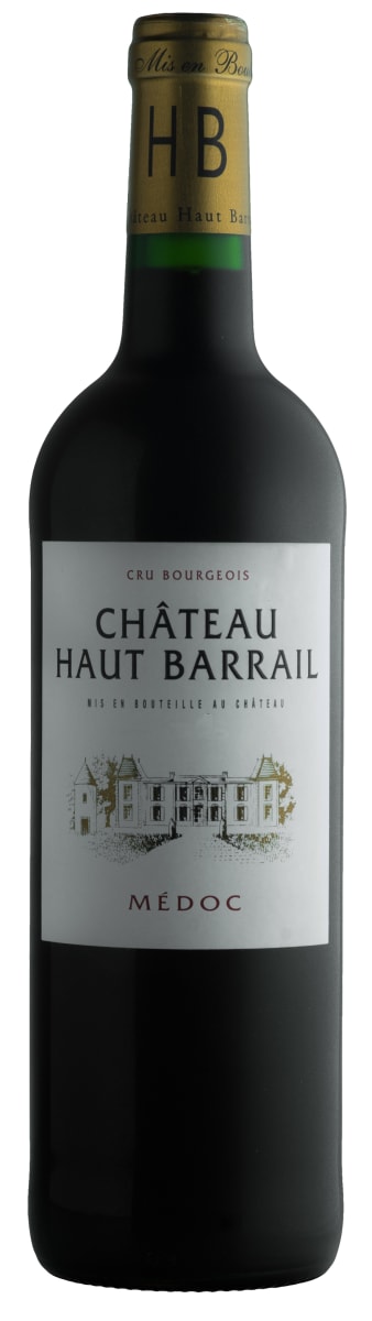 Chateau Haut Barrail Cru Bourgeois 2018  Front Bottle Shot