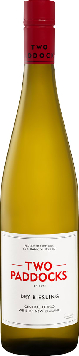 Two Paddocks Dry Riesling 2022  Front Bottle Shot