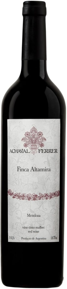 Achaval-Ferrer Finca Altamira Malbec 2013 Front Bottle Shot