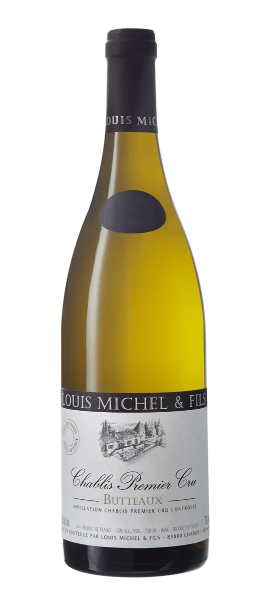 Louis Michel Chablis Butteaux Vieilles Vignes Premier Cru 2018 Front Bottle Shot