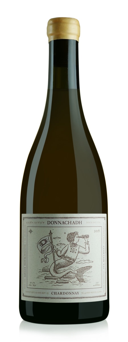 Donnachadh Chardonnay 2018  Front Bottle Shot
