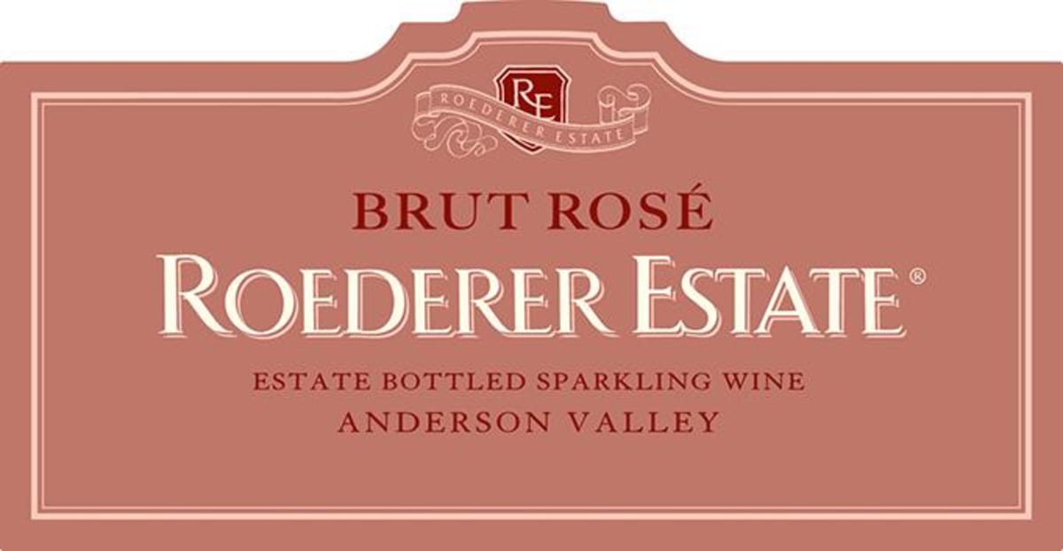 Roederer Estate Brut Rose  Front Label
