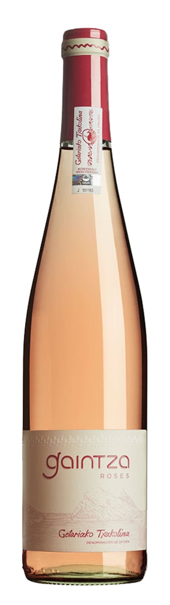 Gaintza Txakolina Rose 2020  Front Bottle Shot