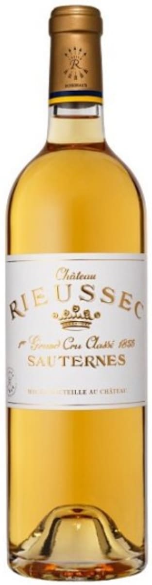 Chateau Rieussec Sauternes (375ML half-bottle) 2015 Front Bottle Shot
