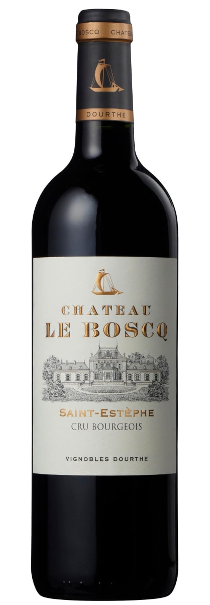 Chateau Le Boscq  2020  Front Bottle Shot