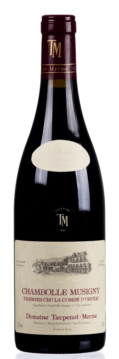 Domaine Taupenot-Merme Chambolle-Musigny Combe d'Orveau Premier Cru 2017  Front Bottle Shot