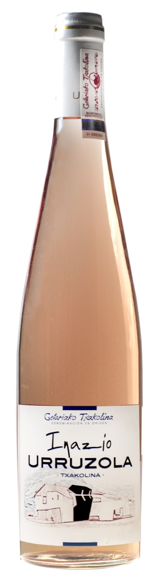 Inazio Urruzola Txakolina Rose 2021  Front Bottle Shot
