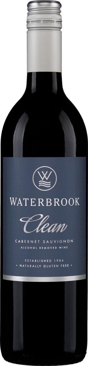 Waterbrook Clean Cabernet Sauvignon (Non-Alcoholic)  Front Bottle Shot