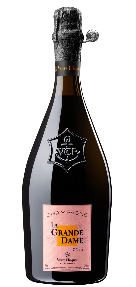 Veuve Clicquot La Grande Dame Rose with Gift Box 2012  Front Bottle Shot