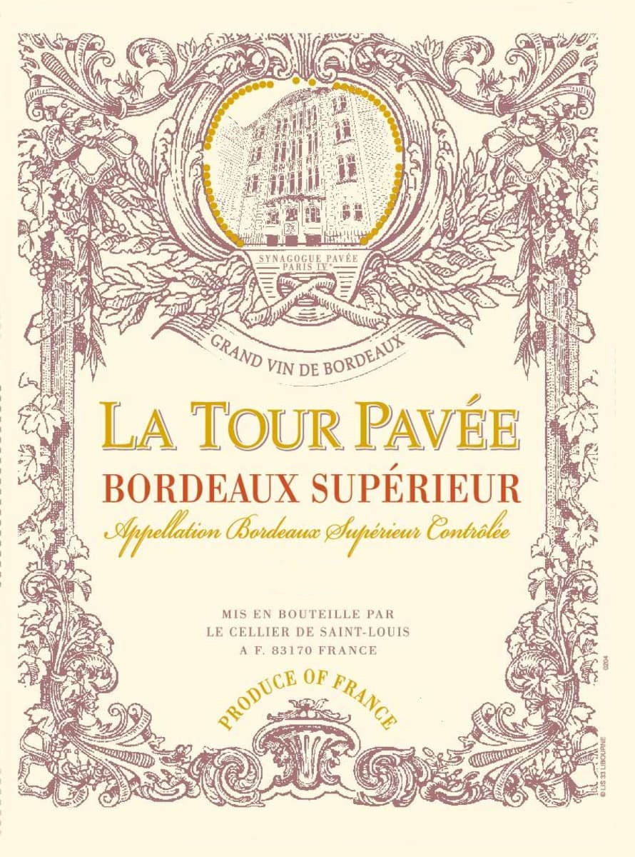 La Tour Pavee (OU Kosher) 2016  Front Label