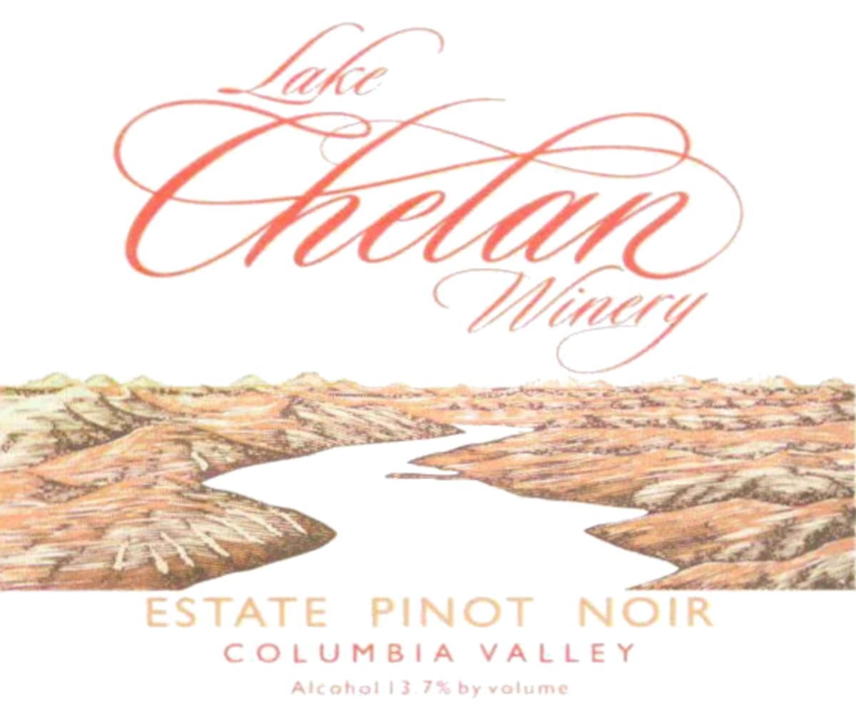 Lake Chelan Winery Columbia Valley Pinot Noir 2010 Front Label