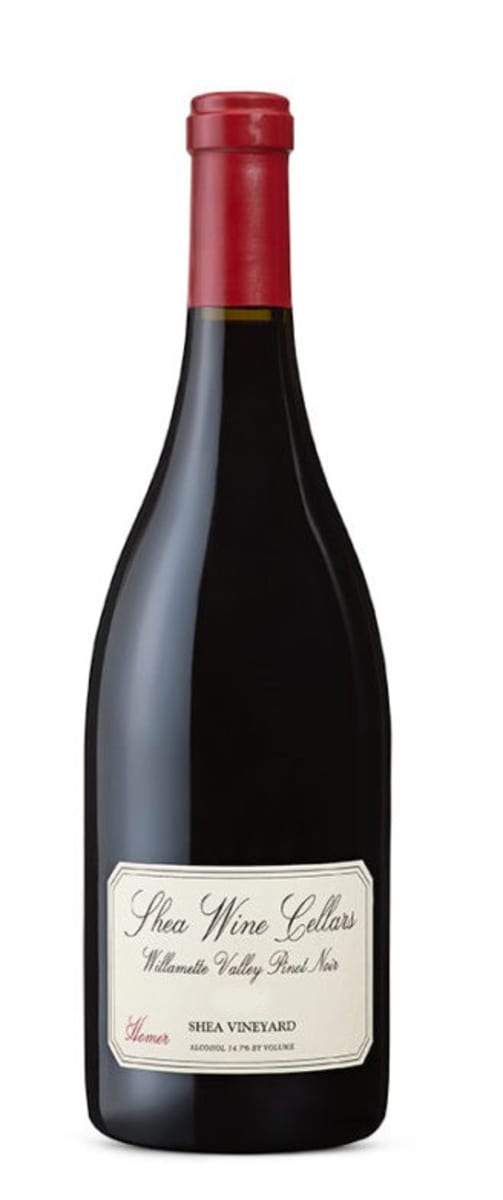 Shea Homer Pinot Noir 2016  Front Bottle Shot