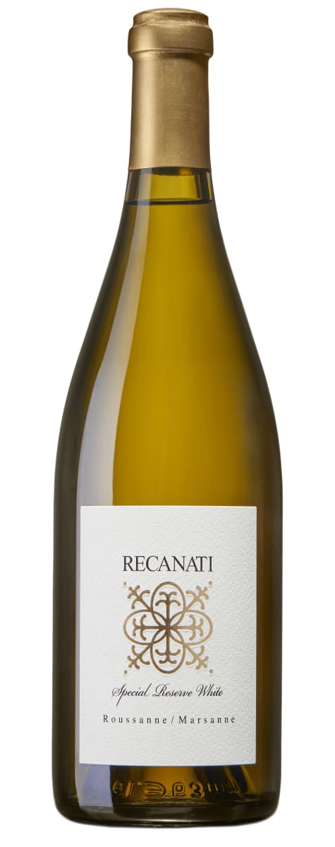 Recanati Special Reserve White (OU Kosher) 2018  Front Bottle Shot