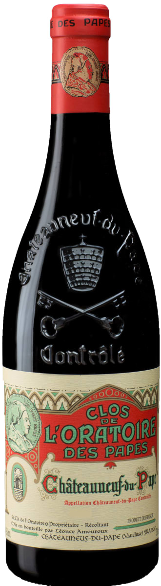 Clos de l'Oratoire des Papes Chateauneuf-du-Pape 2021  Front Bottle Shot