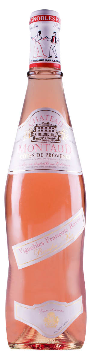Chateau Montaud Cotes de Provence Rose 2020  Front Bottle Shot