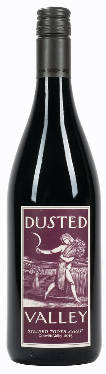 Dusted Valley Stained Tooth Syrah 2016  Front Bottle Shot