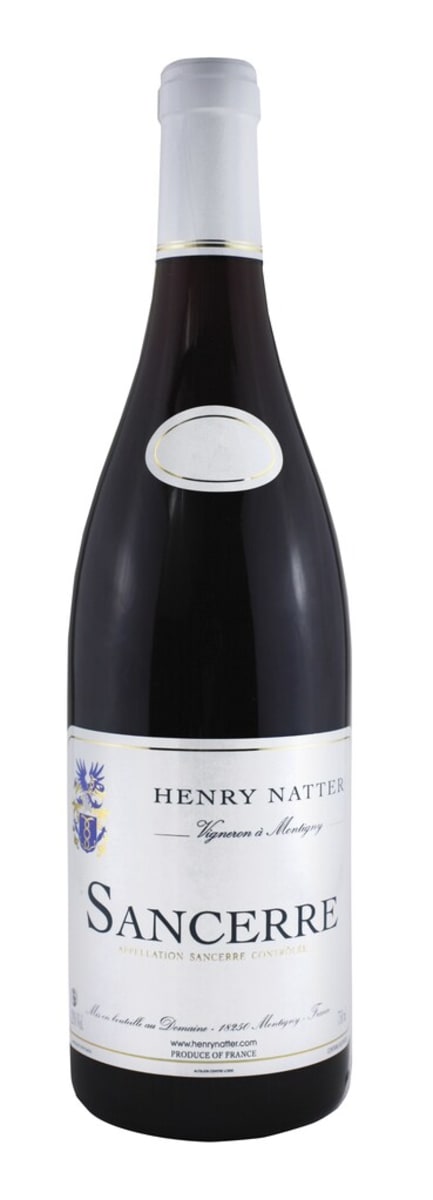 Henry Natter Sancerre Rouge 2019  Front Bottle Shot