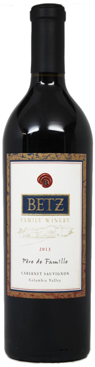 Betz Family Winery Pere de Famille Cabernet Sauvignon 2013 Front Bottle Shot