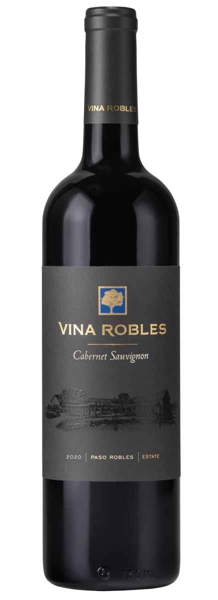 Vina Robles Estate Cabernet Sauvignon 2020  Front Bottle Shot