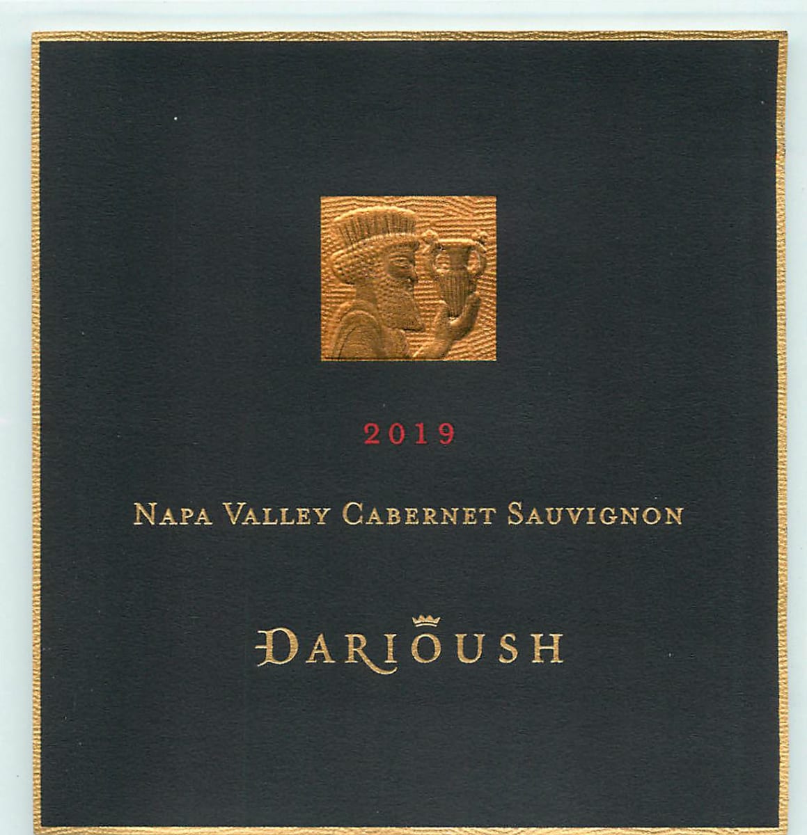Darioush Signature Cabernet Sauvignon (375ML half-bottle) 2019  Front Label