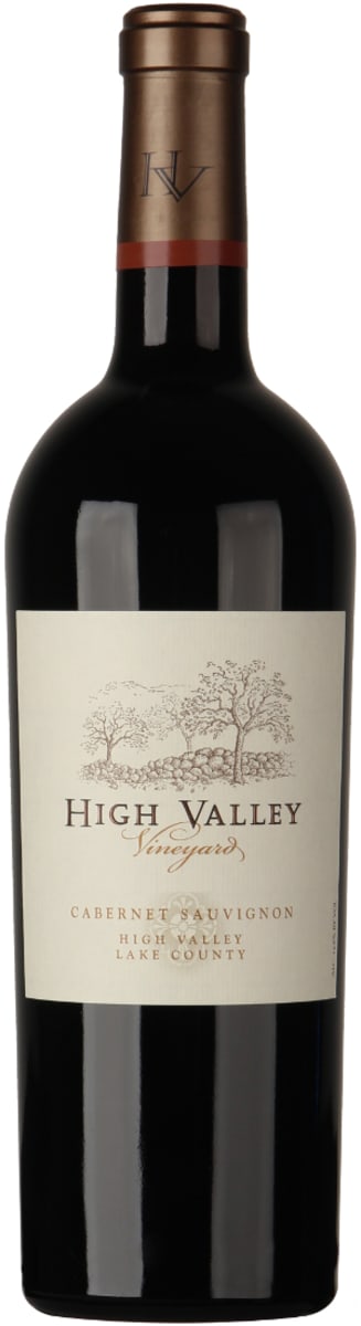 High Valley Vineyards Cabernet Sauvignon 2016  Front Bottle Shot