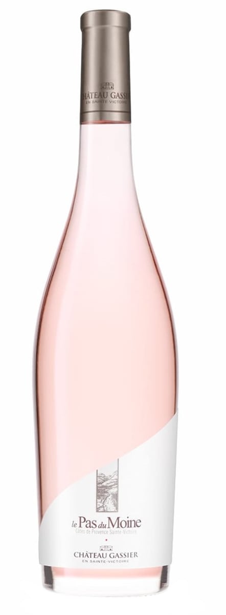 Chateau Gassier Le Pas du Moine Rose 2022  Front Bottle Shot