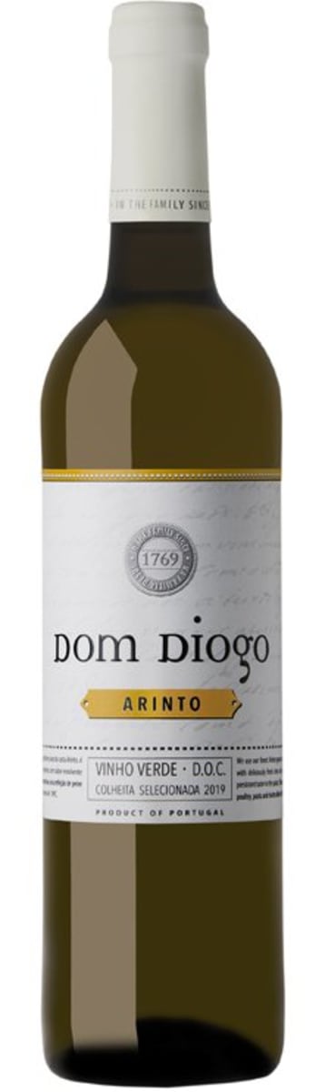 Quinta da Raza Dom Diogo Arinto 2020  Front Bottle Shot
