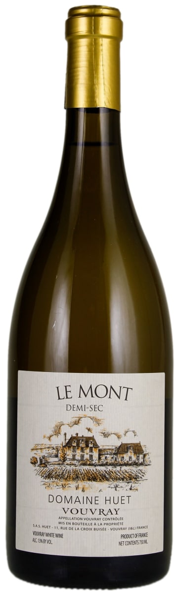 Domaine Huet Le Mont Demi-Sec 2017 Front Bottle Shot