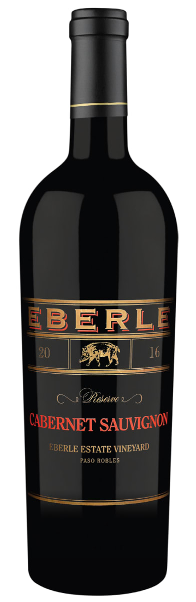 Eberle Reserve Cabernet Sauvignon 2016  Front Bottle Shot