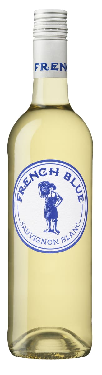 French Blue Sauvignon Blanc 2021  Front Bottle Shot