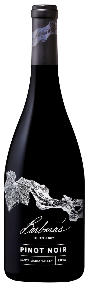 Cambria Barbara's Clone 667 Pinot Noir 2015  Front Bottle Shot
