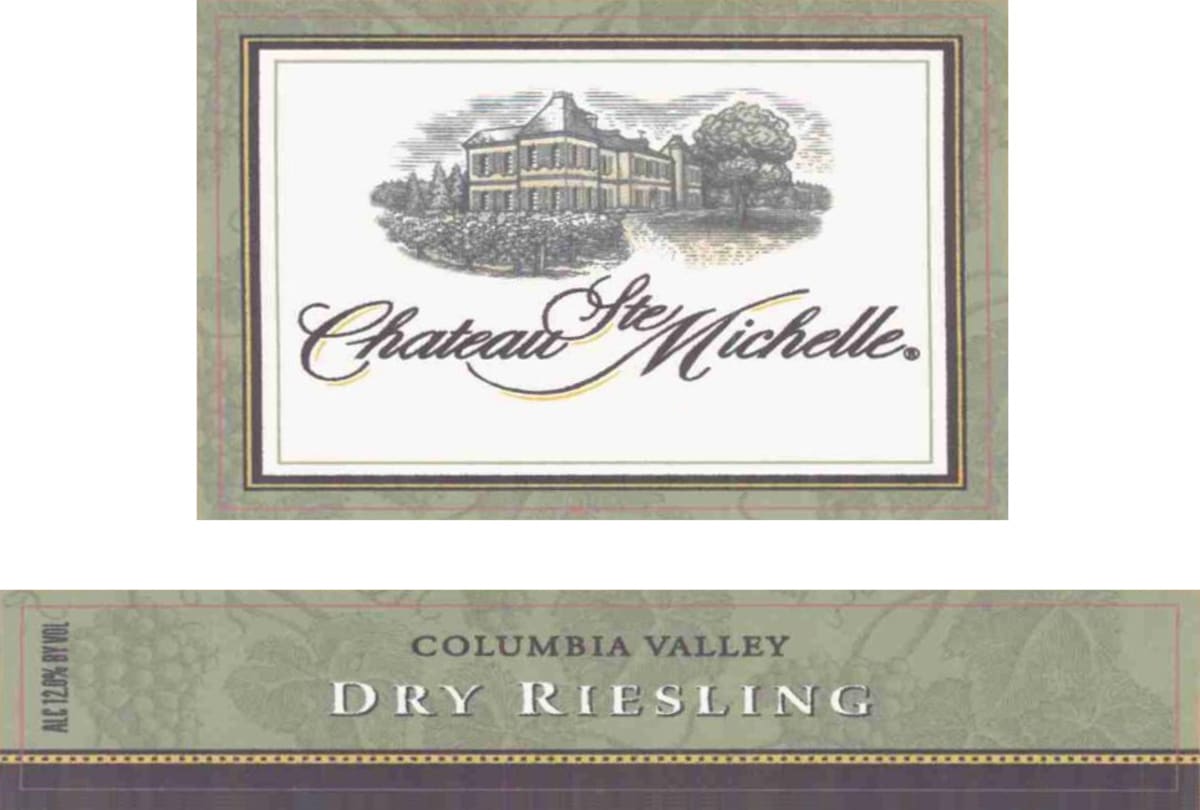 Chateau Ste. Michelle Dry Riesling 2006  Front Label