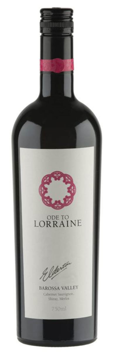 Elderton Ode To Lorraine 2015  Front Bottle Shot