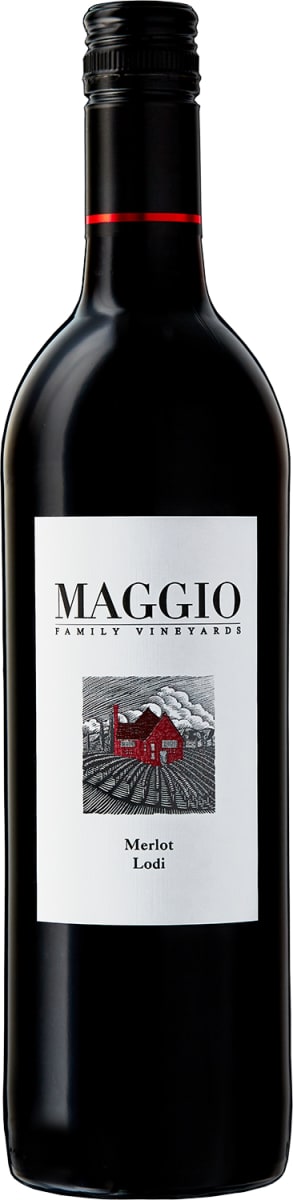 Maggio Family Vineyards Merlot 2019  Front Bottle Shot