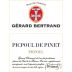 Gerard Bertrand Terroir Picpoul de Pinet 2015 Front Label
