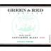 Green & Red Catacula Vineyard Sauvignon Blanc 2014 Front Label