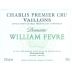 William Fevre Chablis Vaillons Premier Cru 2015 Front Label