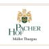 Pacher Hof Sudtirol Brixner Eisacktaler Muller Thurgau 2015 Front Label