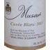 Chateau Musar Cuvee White 2003 Front Label