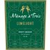 Menage a Trois Limelight Pinot Grigio 2018  Front Label